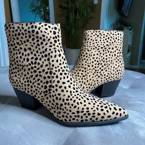 Leopard booties
